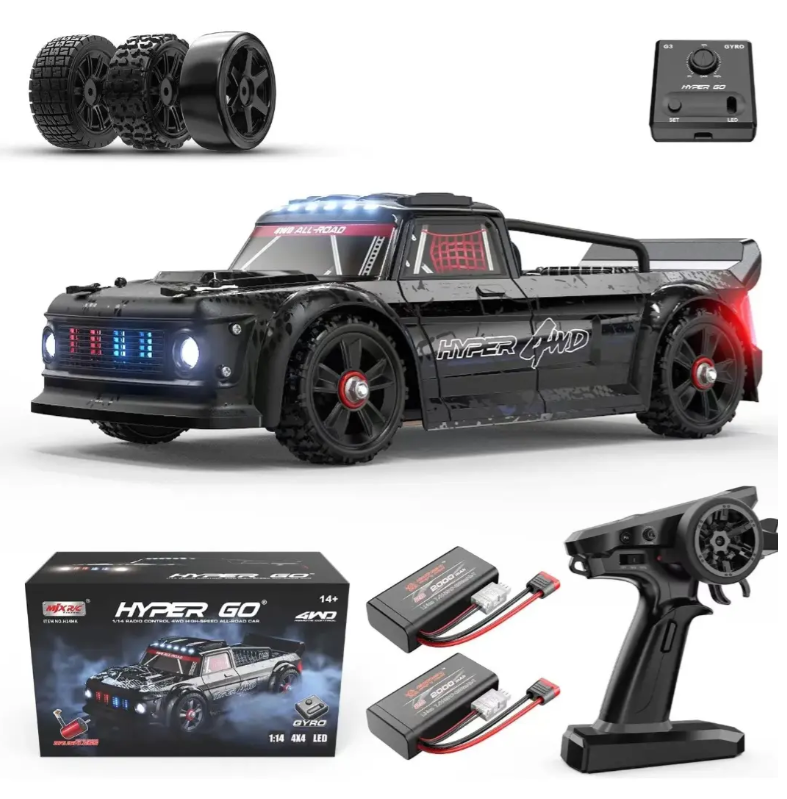 Auto Radiocontrol Hyper-go 4x4 Drift Brushless- Un misil!!!