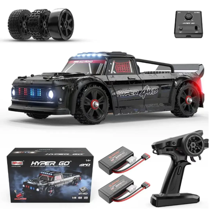 Auto Radiocontrol Hyper-go 4x4 Drift Brushless- Un misil!!!